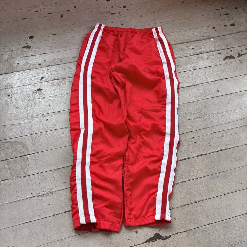 Team Cheer Red Warmup Track Pants with White and Red
